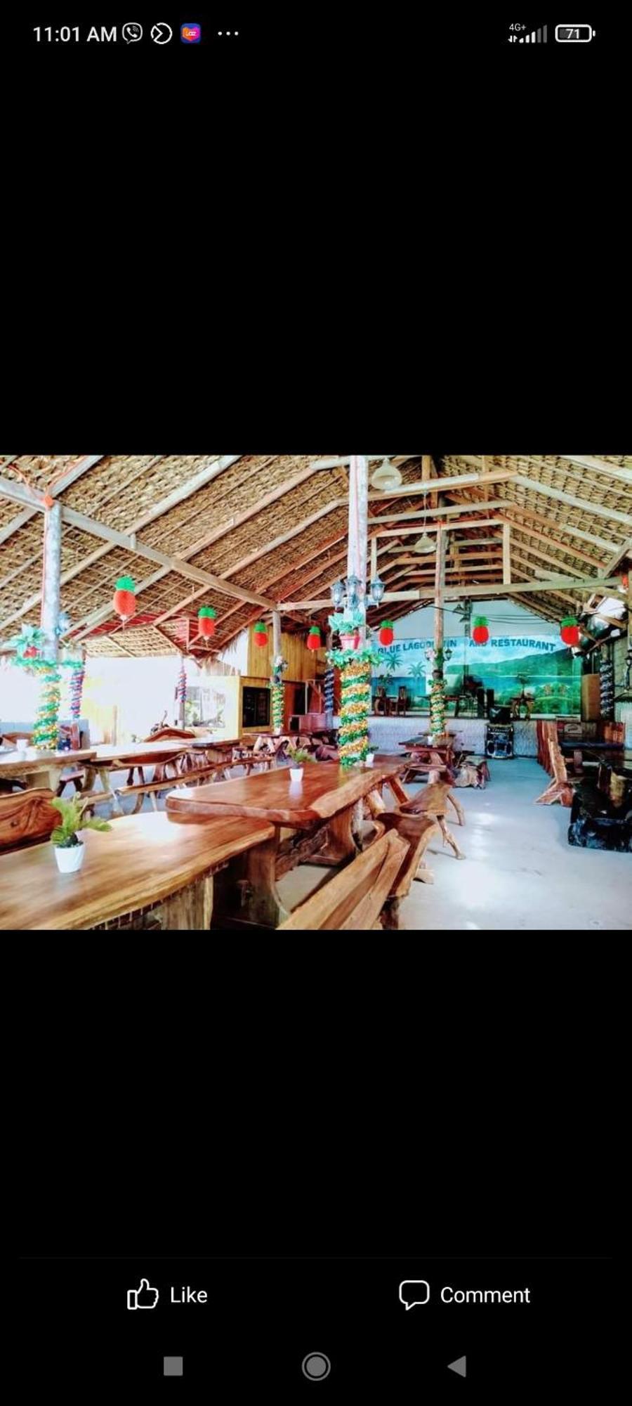 Mabubua Blue Lagoon Inn And Restaurant, Pagudpud מראה חיצוני תמונה